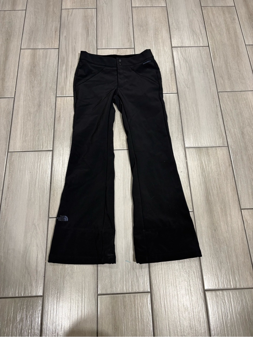 The North Face Apex STH Ski Pants Womens Small  Black Boot Slim Windwall